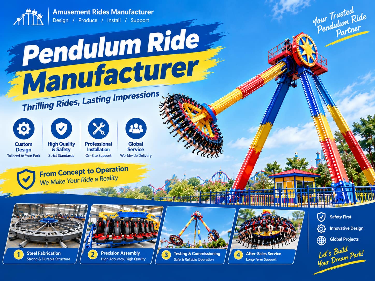 Pendulum Ride Manufacturer
