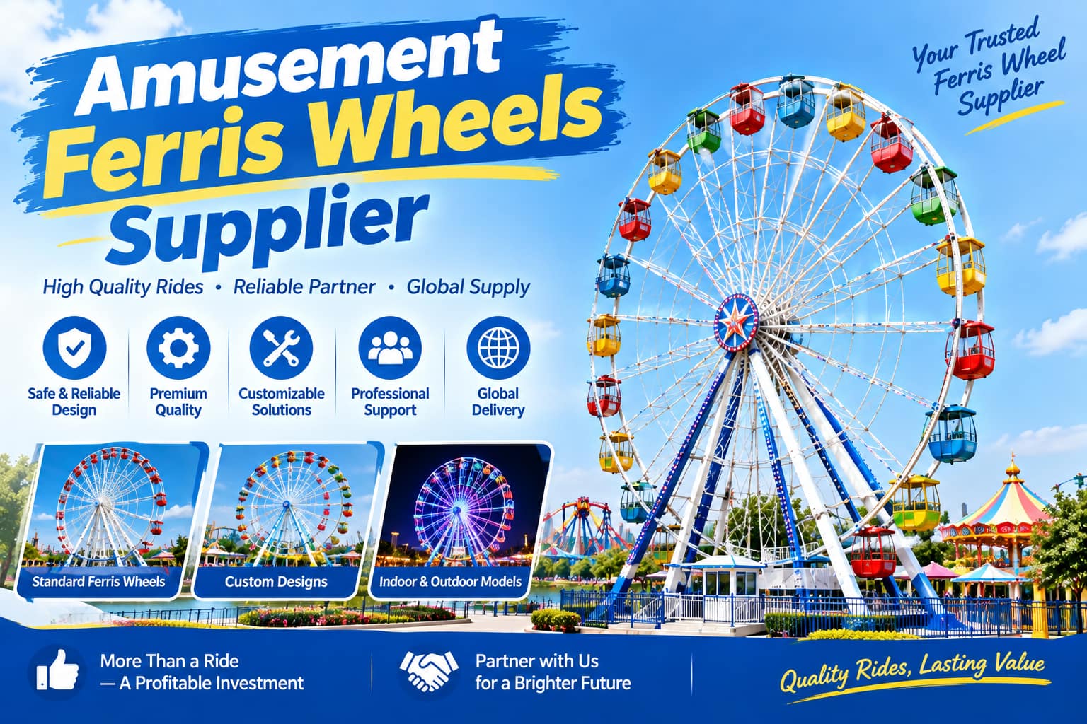 Amusement Ferris Wheels Supplier