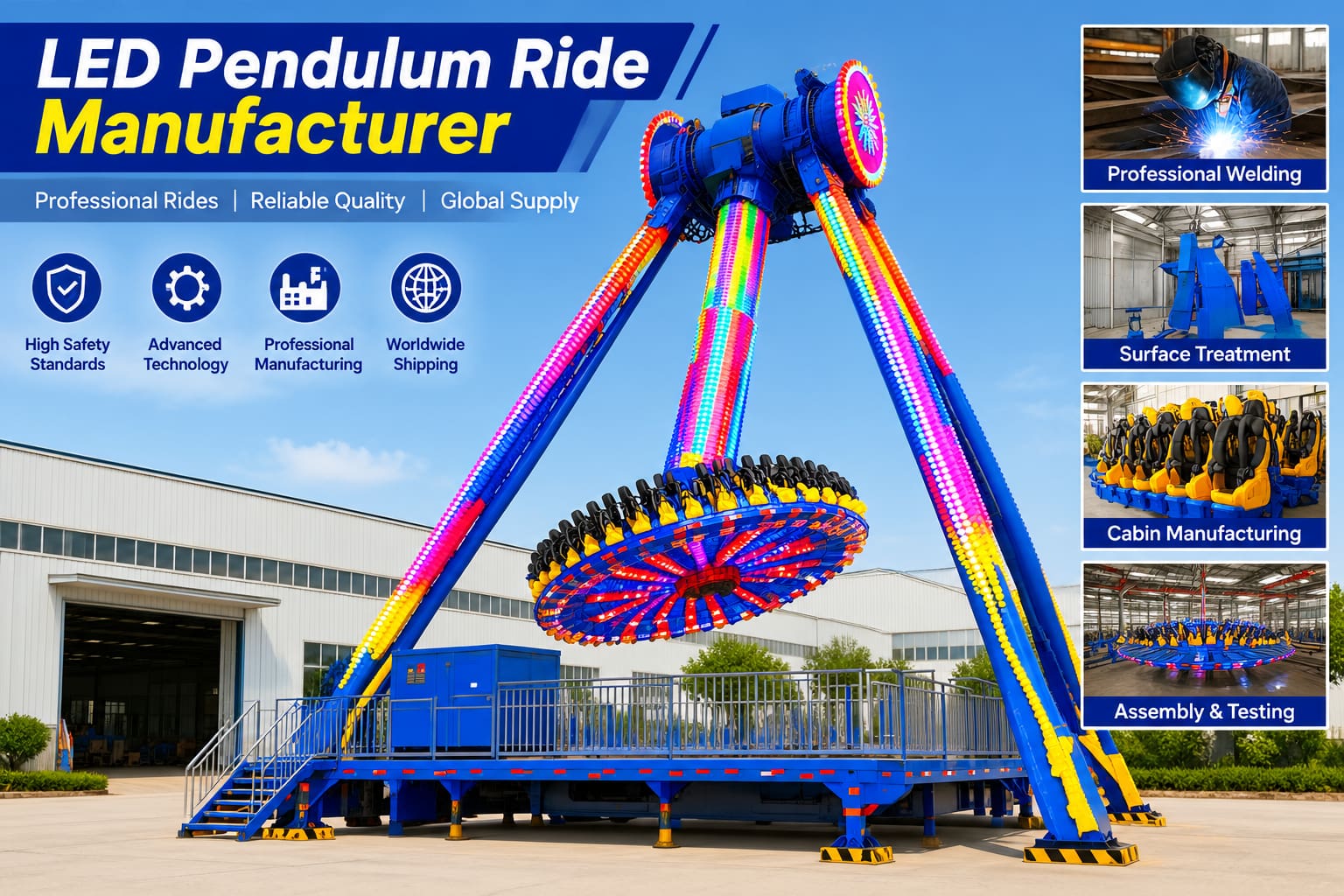 LED Pendulum Ride Manufacturer