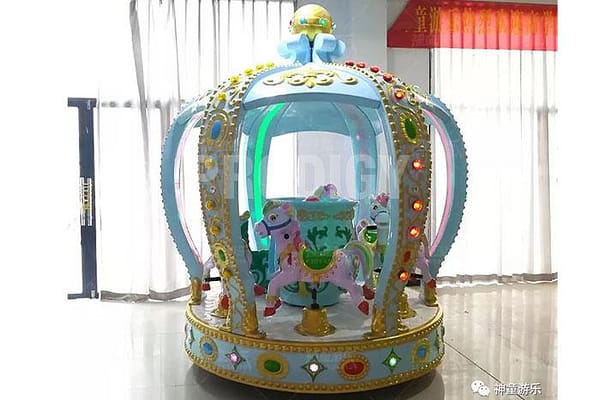 8 седалка корона въртележка синя 8 seat crown carousel blue