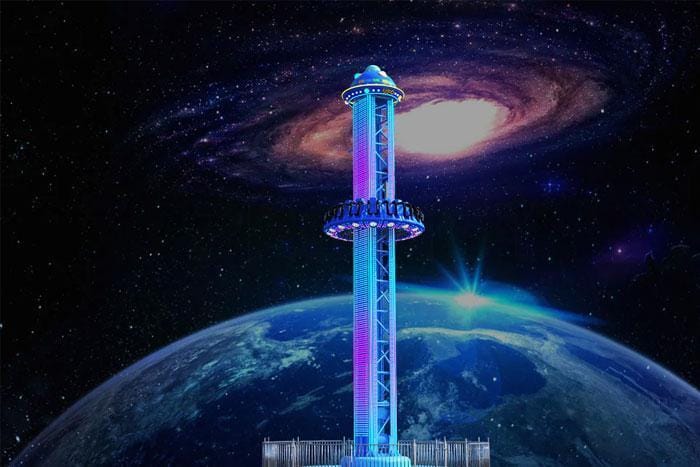 10Manège M drop tower 10M drop tower amusement ride