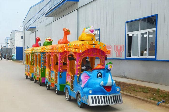 16 Seats Trackless Train Amusement Ride 16 Seats Trackless Train Amusement Ride