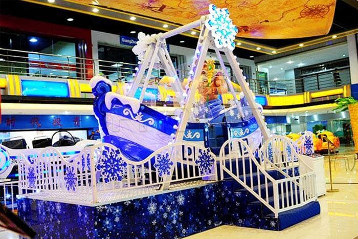 Ice Snow Mini Pirate Ship Amusement Ride Ice Snow Mini Pirate Ship Amusement Ride