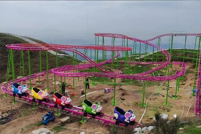 Mouse Roller Coaster Amusement Ride Mouse Roller Coaster Amusement Ride