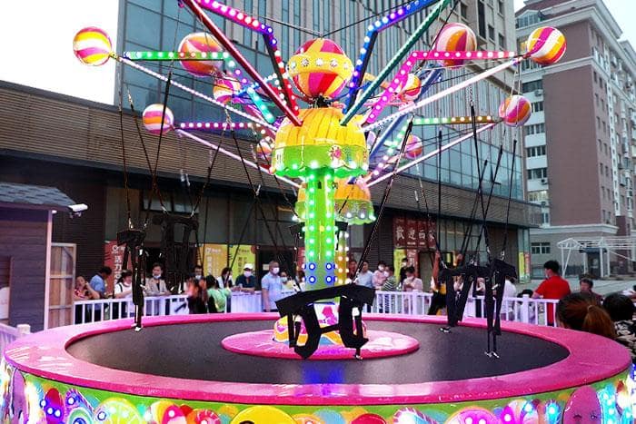 доставчик на въртящи се бънджи вози на близалка lollipop rotating bungee rides supplier
